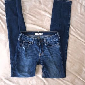 Hollister low rise straight jeans